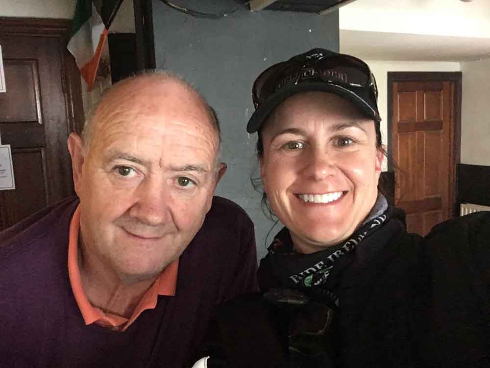 The Happy Canuck meets her first Jordan in Ireland.