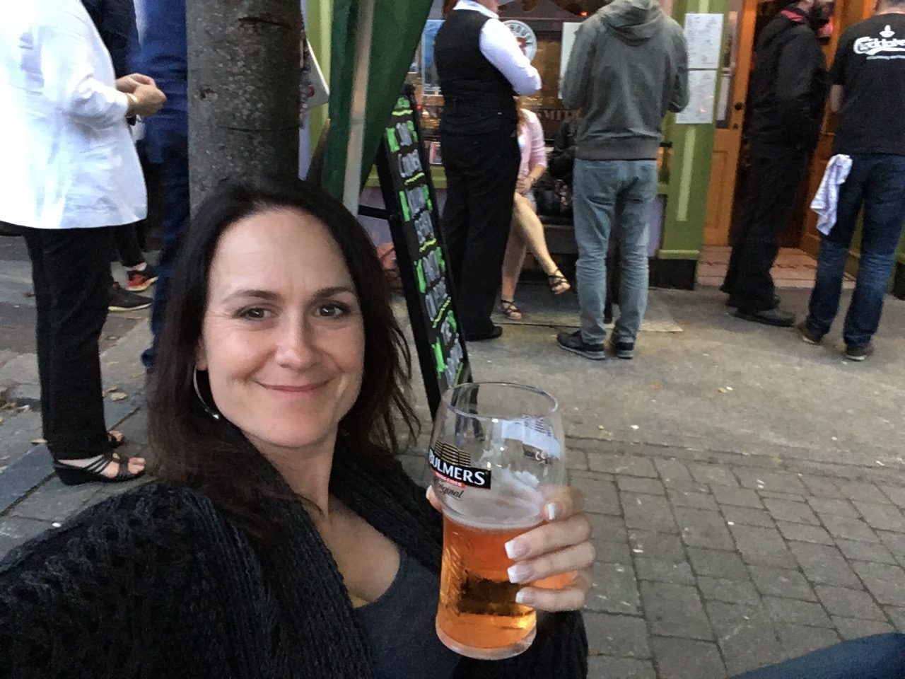 The Happy Canuck, Deanna Deveau in Westport, Ireland